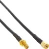 WLAN Antennenkabel  RSMA-Winkelstecker auf Buchse gerade,  10m